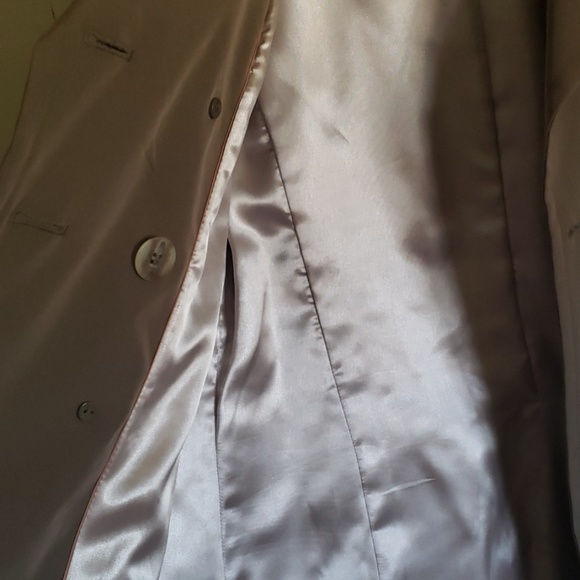 Dark Grey Calvin Klein Trench Coat - Picture 3 of 4